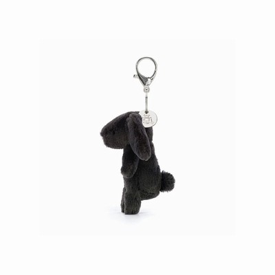 Jellycat Bashful Bunny Inky Bag Charm Australia | 013548XJO